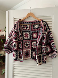 Vintage Granny Square Cardigan