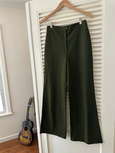 Load image into Gallery viewer, Vintage Ribbed Olive Green Pants
