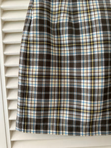 Vintage Plaid Skirt