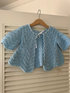 Vintage Kids Blue Knit