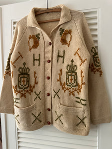 Vintage Embroidered Cardigan