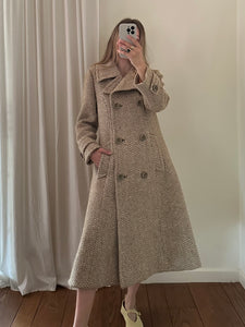 Vintage Herringbone Coat