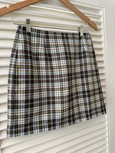 Vintage Plaid Skirt