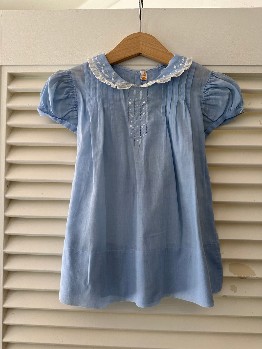 Vintage Baby Blue Dress