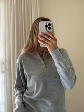 Load image into Gallery viewer, Vintage Thermal Henley
