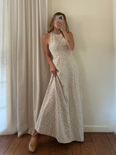 Load image into Gallery viewer, Vintage Paisley Halter Dress
