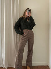 Load image into Gallery viewer, Plaid Trousers
