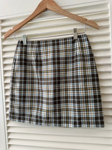 Vintage Plaid Skirt