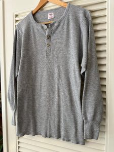 Vintage Thermal Henley