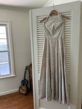 Load image into Gallery viewer, Vintage Paisley Halter Dress
