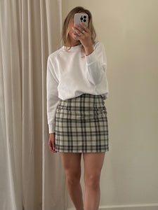 Vintage Plaid Skirt