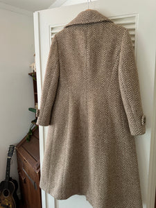 Vintage Herringbone Coat