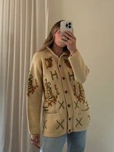 Load image into Gallery viewer, Vintage Embroidered Cardigan
