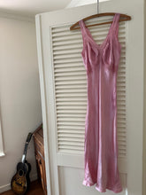 Load image into Gallery viewer, Vintage Magenta Slip Dress
