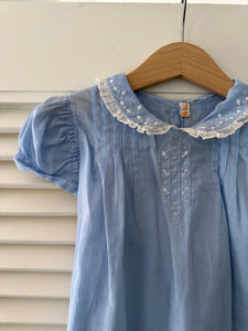 Vintage Baby Blue Dress