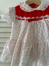 Load image into Gallery viewer, Vintage Baby Strawberry Dress
