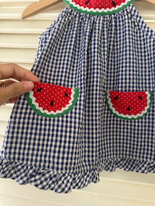 Vintage Baby Watermelon Dress