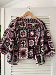 Vintage Granny Square Cardigan