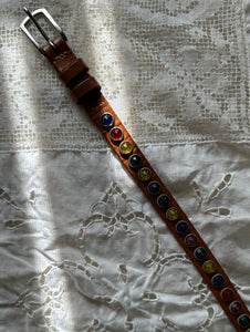 Vintage 1950s Gem Studded Belt