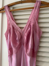 Load image into Gallery viewer, Vintage Magenta Slip Dress
