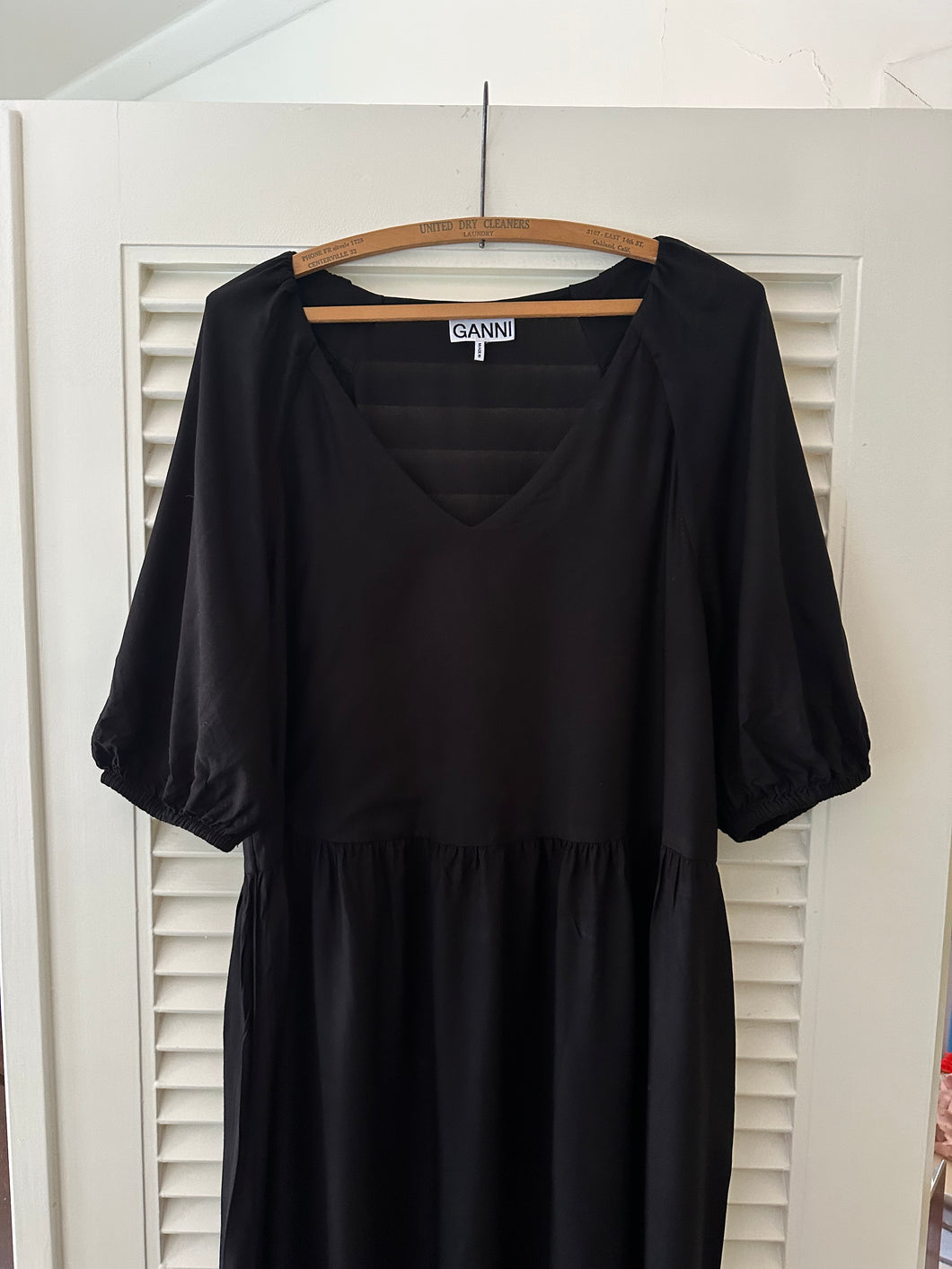 GANNI Black Maxi