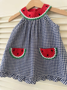 Vintage Baby Watermelon Dress