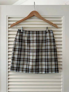 Vintage Plaid Skirt