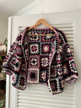 Load image into Gallery viewer, Vintage Granny Square Cardigan
