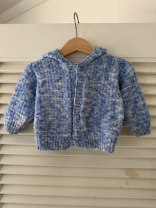 Vintage Baby Hooded Knit