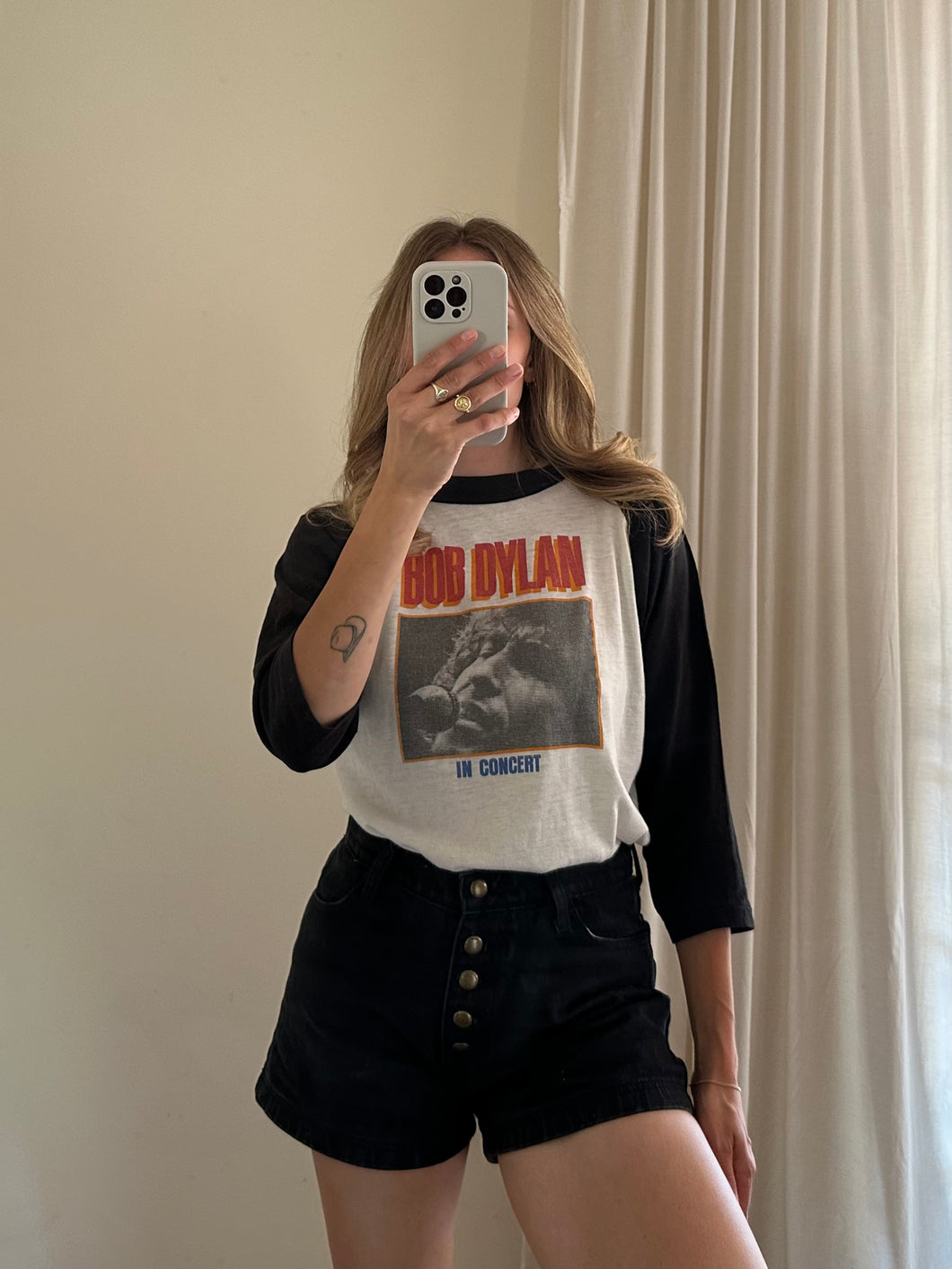 Vintage Bob Dylan Raglan