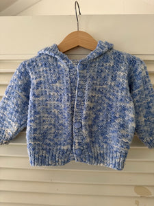 Vintage Baby Hooded Knit