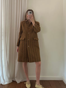 Vintage Striped Coat