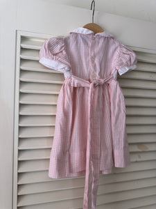 Vintage Baby Strawberry Smocked Dress