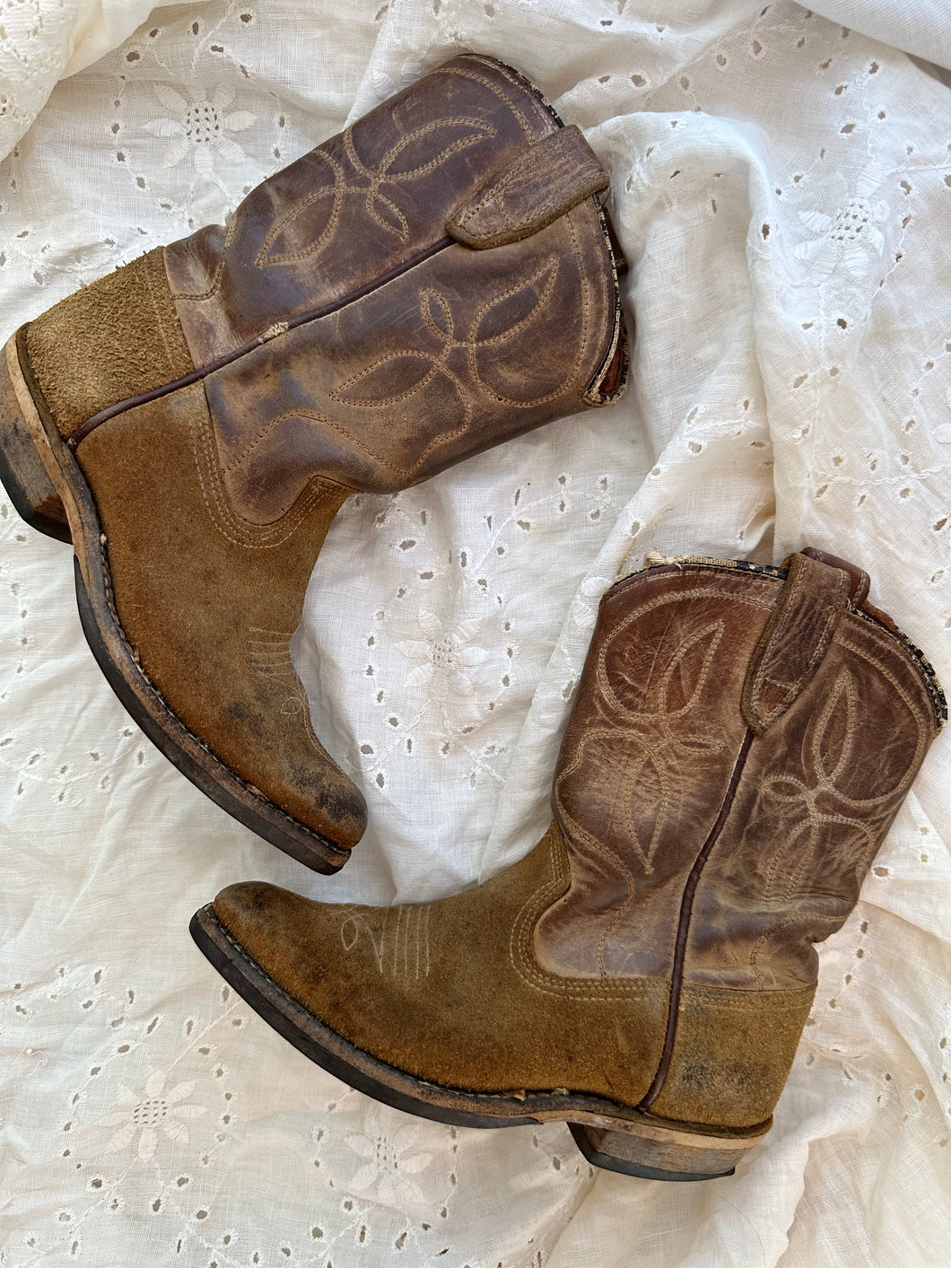 Vintage Kids Cowboy Boots