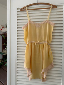 Vintage Silk Romper