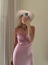 Load image into Gallery viewer, Vintage Magenta Slip Dress
